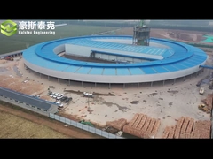 Otomatik Kil Tuğla Üretim Tesisi İçin Mobil Döner Tünel Fırın