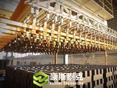 25000 tuğla/saat kapasitesi ile tuğla yığmak için ateşlenen çerçeve yığma kil tuğla ekstrüder