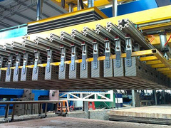 Yüksek verimli Otomatik Yükleme Toprak Tuğla Yapma Makineleri Tam Otomatik Sistemle